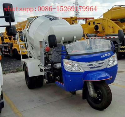 5 wheeler 28-32hp 2cbm mixing capacity mini concrete mixer trucks