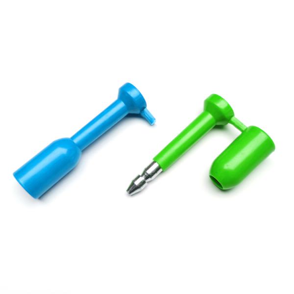 Low Carbon Steel ABS Security Bolt Seals For Disposable Manual Operation Container Lock