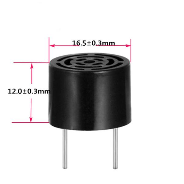 16*12mm 115db 40khz 16mm Dual Use Ultrasonic Sensor Through Plastic T / R