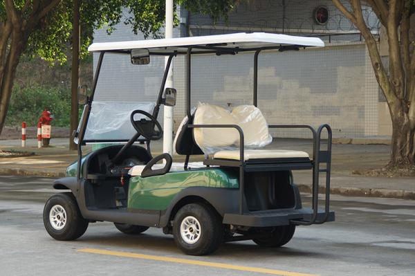 sièges arrière pliants chariot de golf électrique 4 sièges CE homologué
