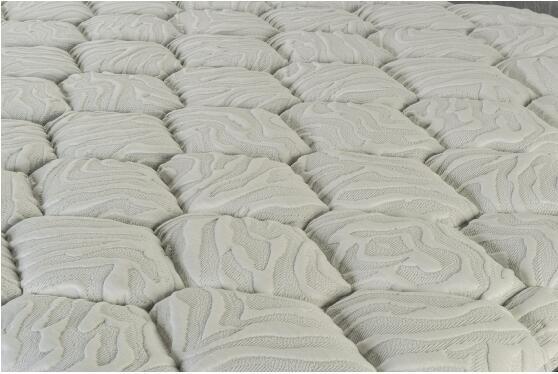 White soft luxury Euro top home/hotel bed independent pocket spring mattress adding latex