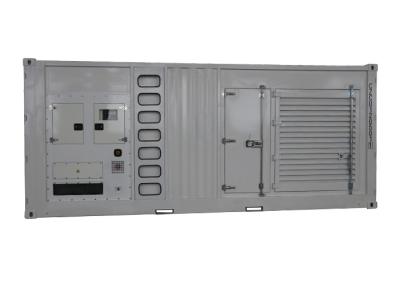 Water Cooled 1000KW 1250KVA Diesel Generator 40FT Soundless Generator