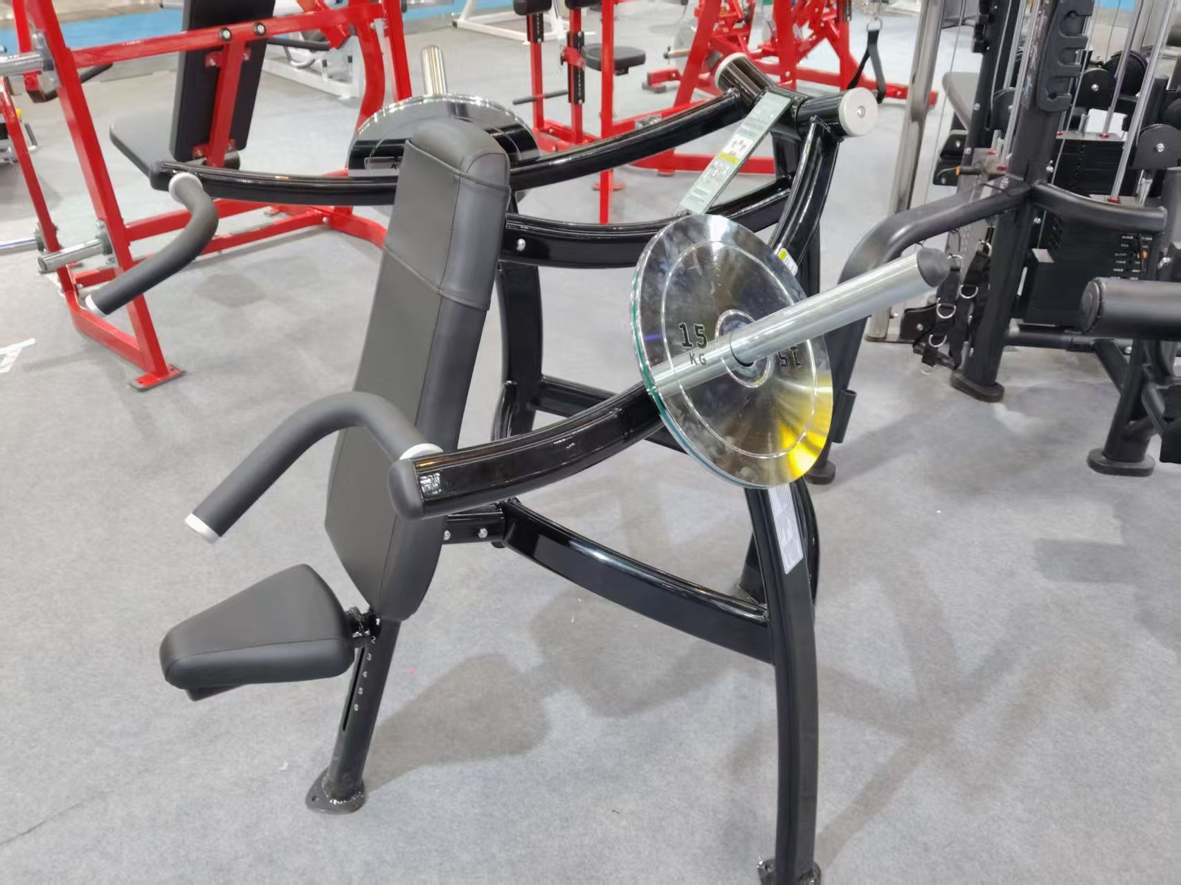 Commercial Plate Loaded Shoulder Press Machine for Shoulder Strength Training Fitness Gym Equipment