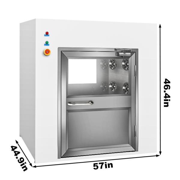 Customized Clean Room Pass Box UV Pass Box OEM / ODM Acceptable M-RCDC600F