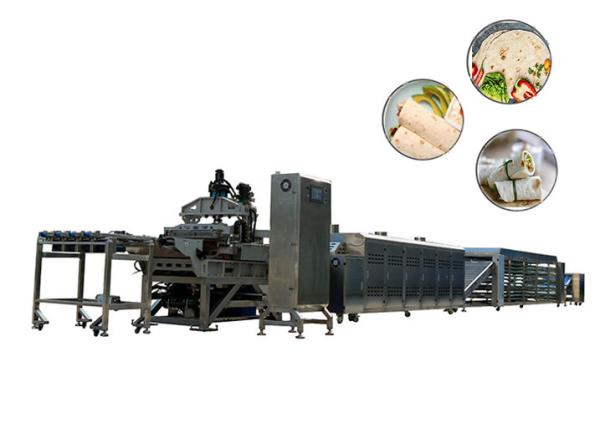 Tortilha industrial de aço inoxidável que faz a máquina 3600Pcs/H 8200 Pcs/H