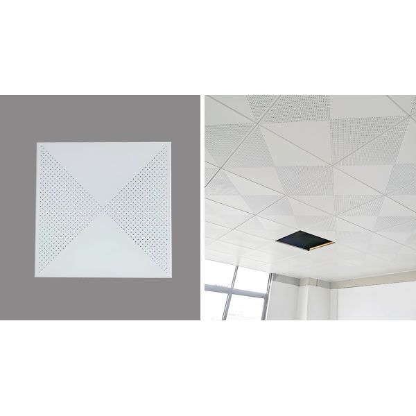 Commercial And Residential Clip In Ceiling Powder Coated Finish Standard CE Durable Modular Ceiling Panel System for Office Spaces