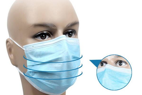 Anti - Mist Hypoallergenic Surgical Face Masks , Nurse Surgical Mask Eco
