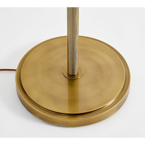 Brass Material Adjustable Height Floor Lamp with Warm White 3500K LED for Living Room Bedroom