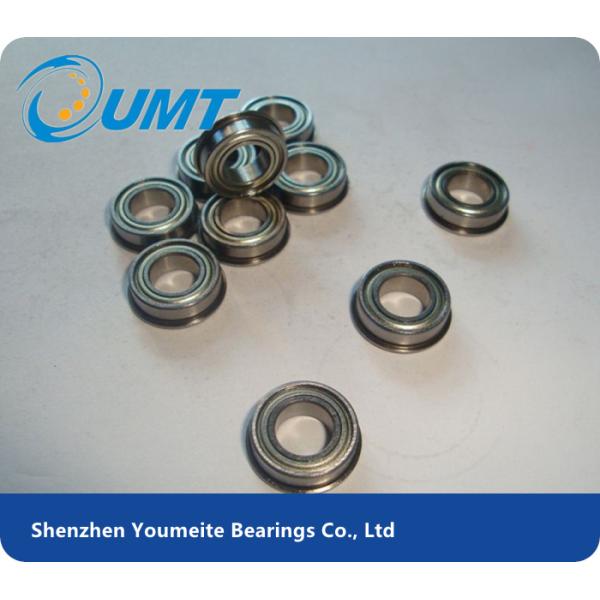 Flange Stainless Steel Ball Bearing , Deep Groove Single Row Bearing