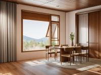 fenêtre en aluminium coulissante avec haut suspendu