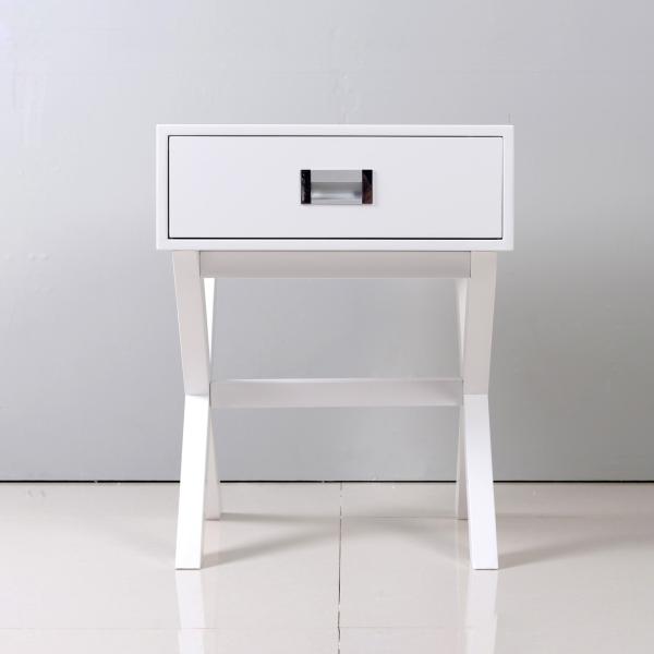 E1 MDF NC painting Wooden Bedside Coffee Table 50.8cm Height