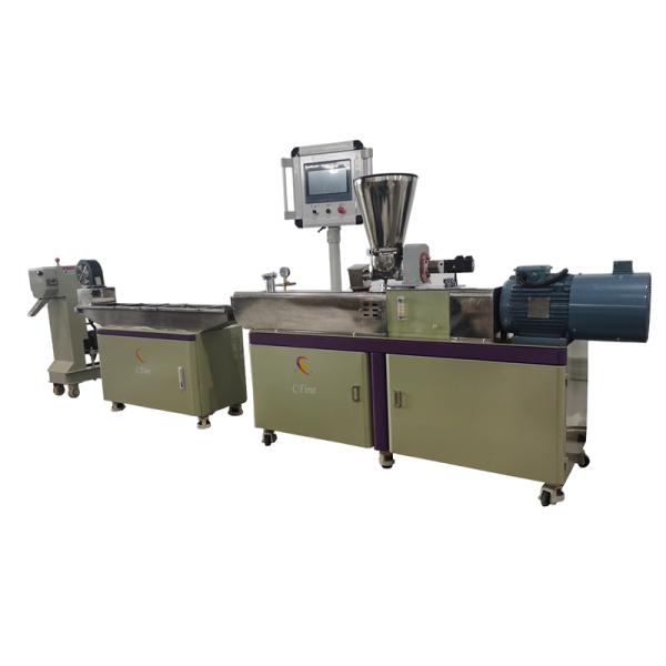 Custom 35mm Twin Screw Granulator Machine 60rpm~400rpm