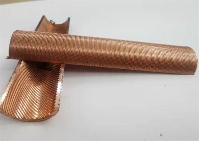 Tubos de cobre do refrigerador do OD 25.4MM para a aprovação dos evaporadores ISO45001