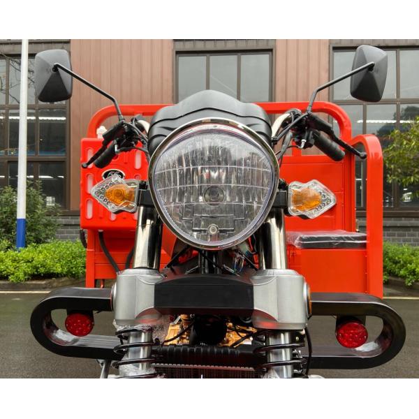3-колесный грузовой мотоцикл 200cc двигатель 2,0 м грузовой ящик Моторизованный трехколесный велосипед для погрузки тяжелых грузов