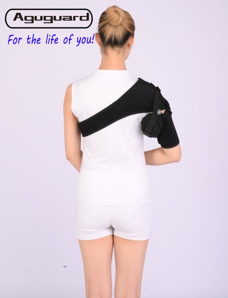 Black Color Adjustable Shoulder Support for Shoulder Injuries