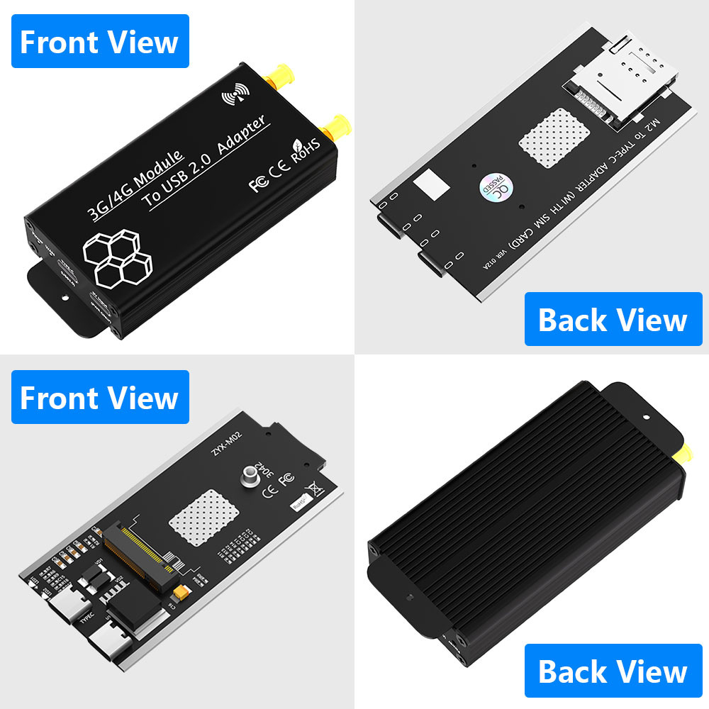 nVME NGFF M.2 b ключ к USB 2.0 тип C адаптер OEM