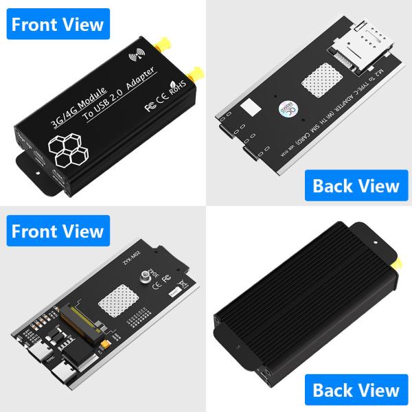 nVME NGFF M.2 b ключ к USB 2.0 тип C адаптер OEM