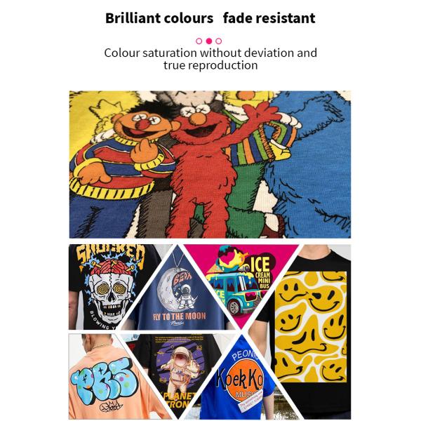 Чернила 1000мл ДТФ печатания переноса тканей белые для Л805 Л1800