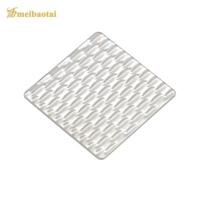 JIS Stamped Decorative Stainless Steel Sheet PVD Gold Coating
