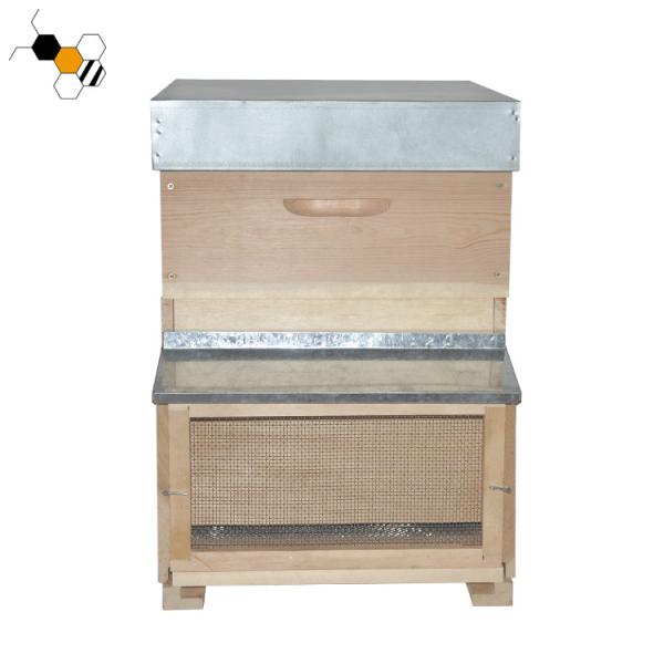 8 Frames Fir Wood Beehive Corrosion Resistant Honey Farming Box