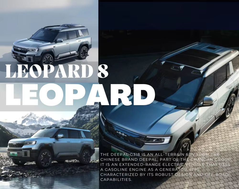 BYD Leopard 8 2025 PHEV 6 Seater Flagship High Technology Drone SUV