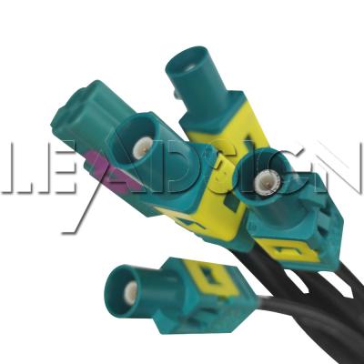 Mini-FAKRA Cable Coaxial Z-Code para conexão de antena de rádio de automóvel