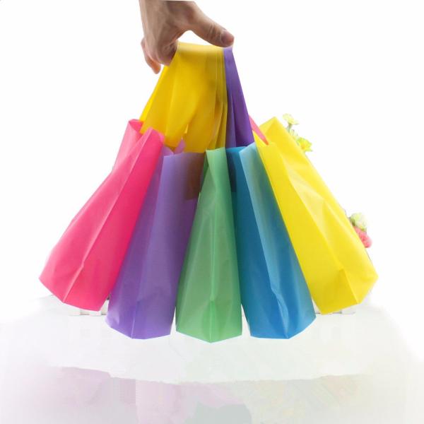Custom Printed Reusable Grocery Bags , Biodegradable Plastic Shopping Bags
