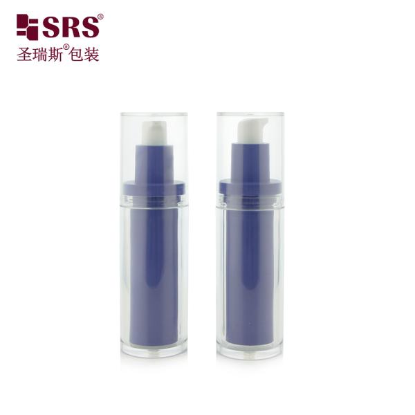 30ml Refillable PET PP Cosmetic Bottle for Serums and Lotions