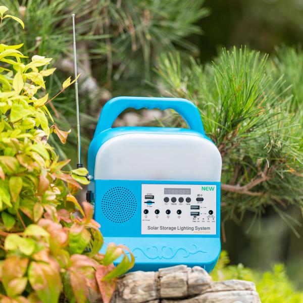 12.8V 10000mah Солнечная система освещения дома Устойчивое освещение решение SRE-818