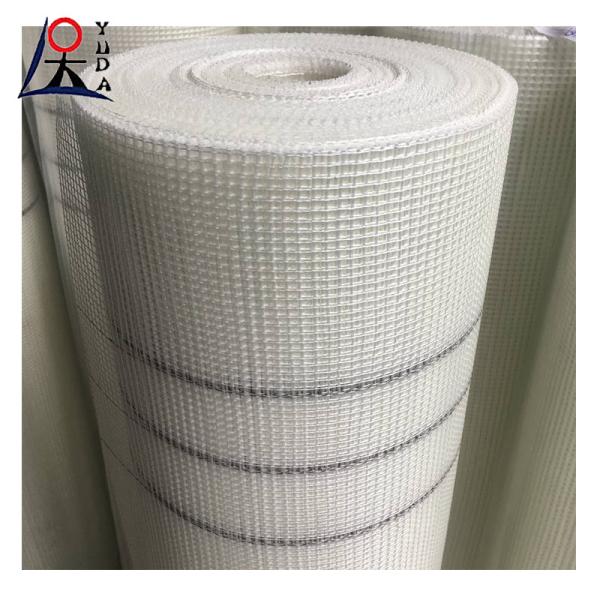 Tissu en maille en fibre de verre tissé résistant aux températures élevées / 160 g de maille en fibre de verre stucée 0,5 m-3 m