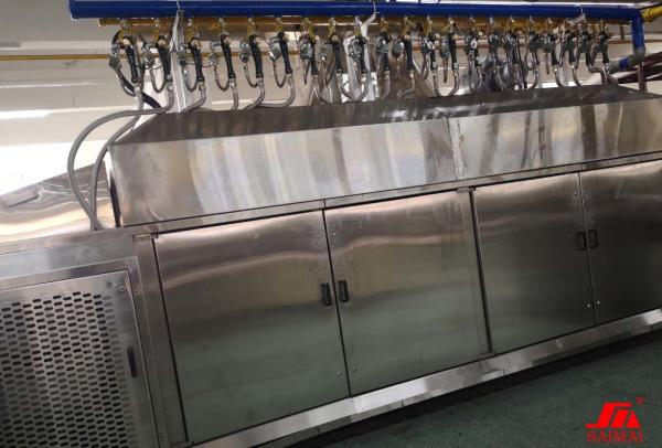 La solution clés en main a relevé la chaîne de production plate de pain de pizza