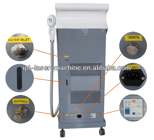 high level diode laser hair removal machine SHR/IPL SALE!