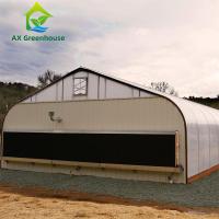 El sistema ligero de Dep Greenhouse Polytunnel Blackout Shade de la agricultura automatizó completamente