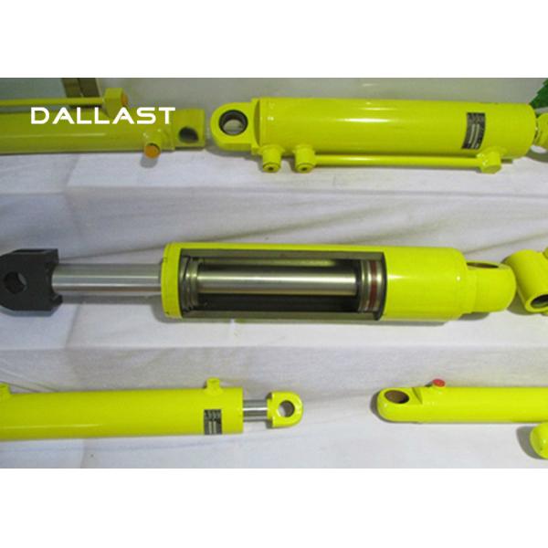 Carbon Steel Double Acting Hydraulic Cylinder Industrial Construction Machinery