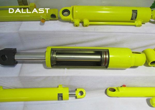 Carbon Steel Double Acting Hydraulic Cylinder Industrial Construction Machinery