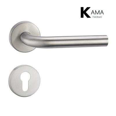 Split Mortice Lock Door Handle Mechanical 304 Stainless Steel Mortise Lever Handle