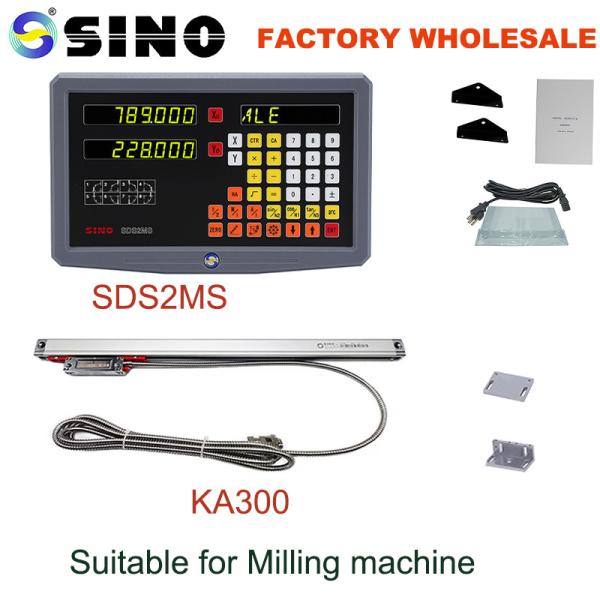 SDS2MS SINO Digital Readout System DRO KA300 Glass Linear Scale IP64