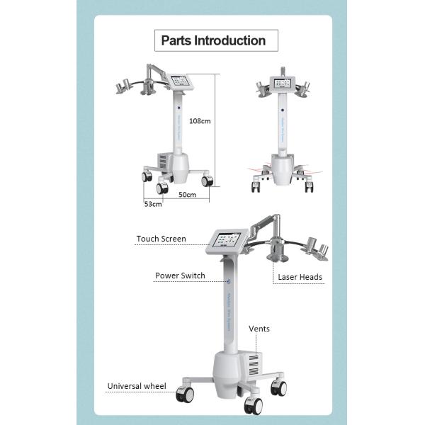Dispositivo de escultura corporal no invasivo sin dolor Equipo de belleza láser de 635nm