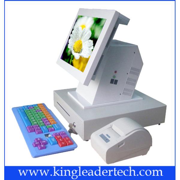 15" стержень POS ресторана экрана касания, холоднокатаная сталь