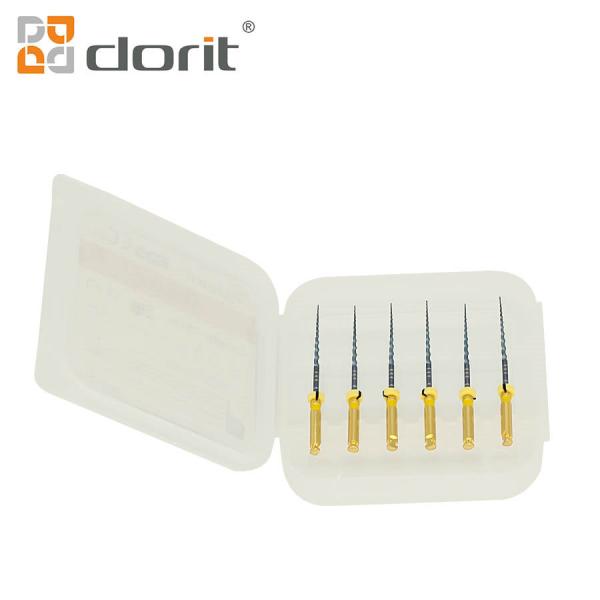 Ativação azul Endo Files High Flexibility dental giratório do calor F1 de DORIT 25mm