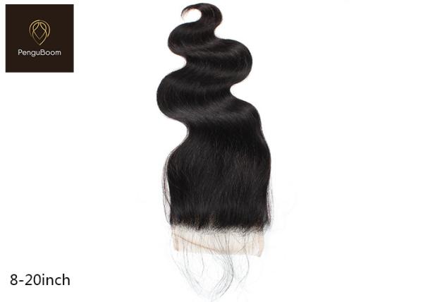 13x4 Lace Frontal Peruvian Body Wave Remy Human Hair Closure 8A Washable