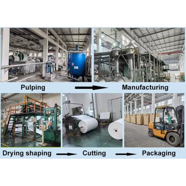 Produit alimentaire étanche à la chaleur 125 mm Filtre à papier pour le thé