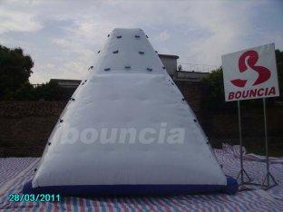 Montanhista inflável da água/iceberg inflável com anel de âncora de aço inoxidável grande