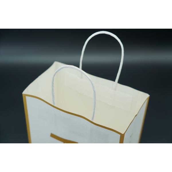 High Quality Custom Logo Brand Name Printing Colorful Kraft Paper Shopping Bags Sweet Food Paper Gift Bags With Handle