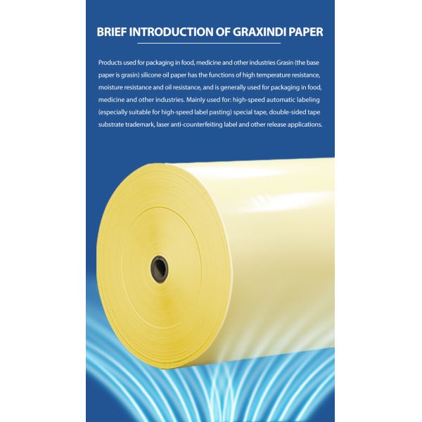Industry Silicone Release Paper Waterproof 50g-240g Double Side PE Coated
