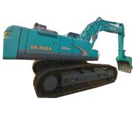 SK350 a utilisé l'excavatrice Hydraulic Secondhand SK350D de Kobelco