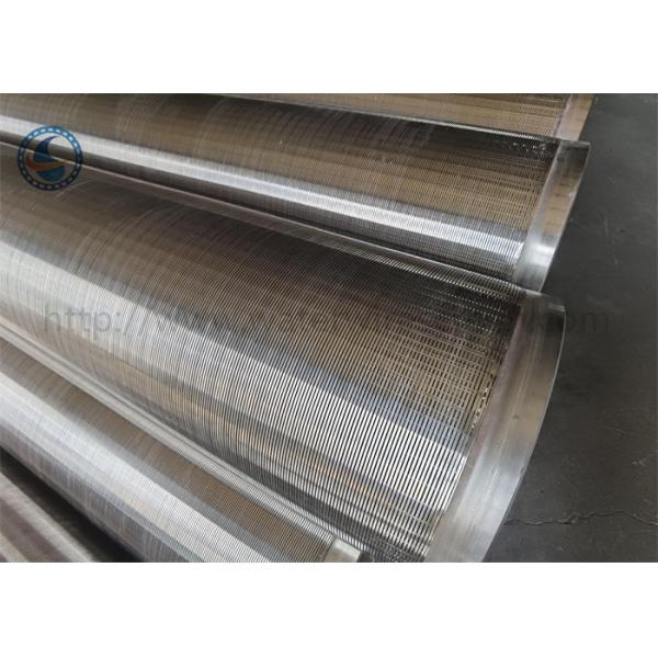 Stainless 316l Water Wire Screen Johnson Type Wraps Slot Filter Pipe