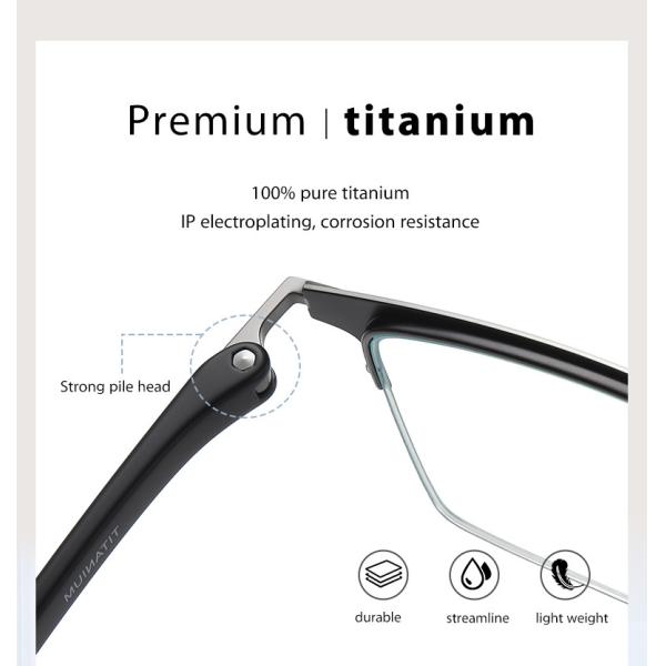 Комбинированные очки OEM/ODM, полуоправа, блокирующие синий свет, очки