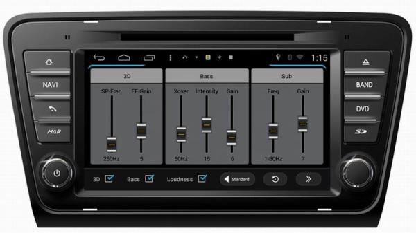 ouchuangbo car dvd head unit s160 android 4.4 for Skoda Octavia 2013 with auto gps radio iPod BT wifi 3g