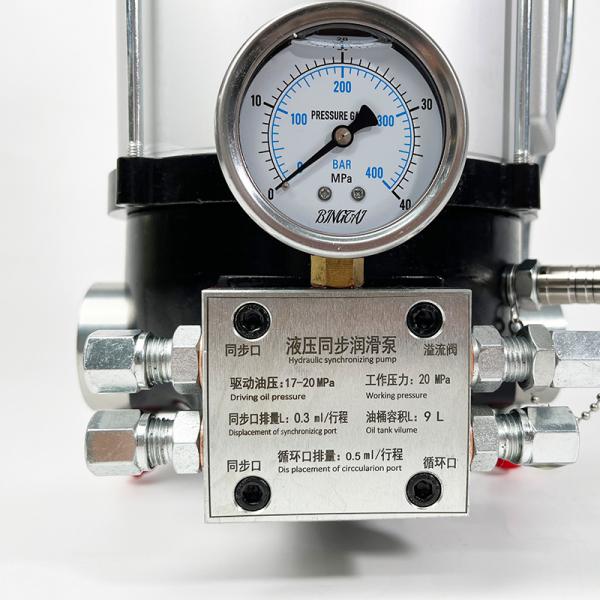 Pompe à graisse manuelle-automatique RHX-Q 4L 25MPa pour systèmes de lubrification